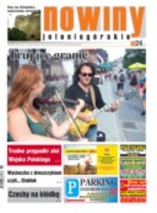 Nowiny Jeleniogórskie : tygodnik społeczny, R.56!, 2014, nr 32 (2877) [Dokument elektroniczny]