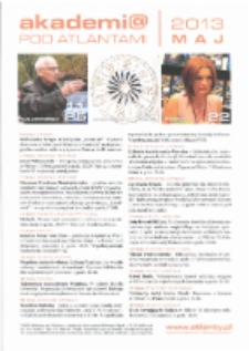 Akademia pod Atlantami, 2013, maj