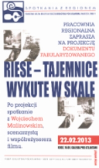 Riese - tajemnice wykute w skale [Dokument życia społecznego]