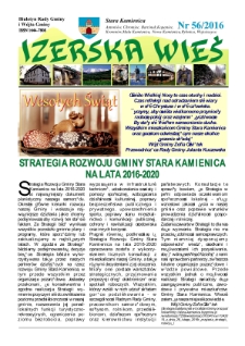 Izerska Wieś : Biuletyn Rady Gminy i Wójta Gminy, 2016, nr 56 [Dokument elektroniczny]