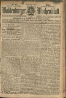 Waldenburger Wochenblatt, Jg. 51, 1905, nr 85
