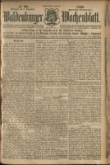 Waldenburger Wochenblatt, Jg. 51, 1905, nr 90