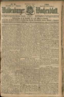 Waldenburger Wochenblatt, Jg. 51, 1905, nr 91