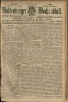Waldenburger Wochenblatt, Jg. 51, 1905, nr 99