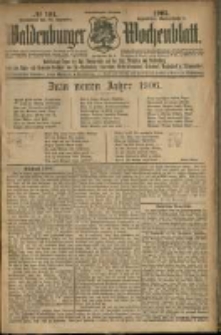 Waldenburger Wochenblatt, Jg. 51, 1905, nr 104