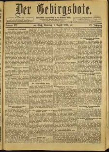 Der Gebirgsbote, 1920, nr 173 [3.08]