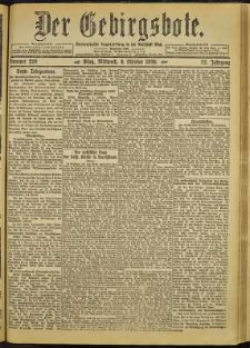 Der Gebirgsbote, 1920, nr 228 [6.10]