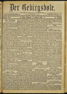 Der Gebirgsbote, 1920, nr 234 [13.10]