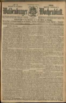 Waldenburger Wochenblatt, Jg. 52, 1906, nr 7