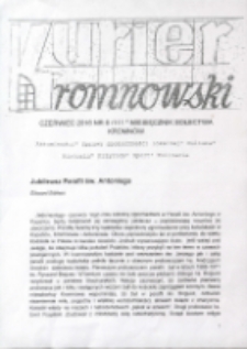 Kurier Kromnowski. Miesięcznik Sołectwa Kromn&oacute;w, 2016, nr 6 (111)