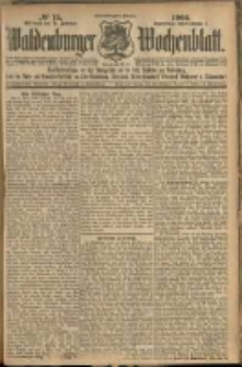 Waldenburger Wochenblatt, Jg. 52, 1906, nr 15