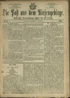 Die Post aus dem Riesengebirge, 1880, nr 10