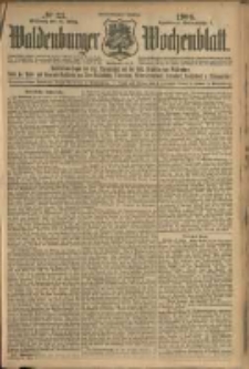 Waldenburger Wochenblatt, Jg. 52, 1906, nr 23