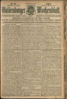 Waldenburger Wochenblatt, Jg. 52, 1906, nr 39