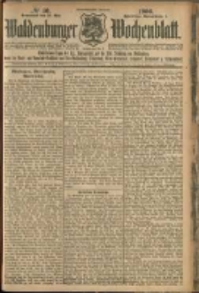 Waldenburger Wochenblatt, Jg. 52, 1906, nr 40