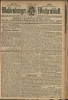 Waldenburger Wochenblatt, Jg. 52, 1906, nr 48