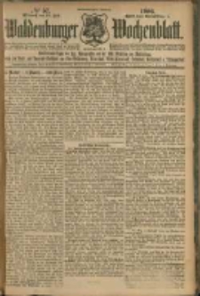 Waldenburger Wochenblatt, Jg. 52, 1906, nr 57