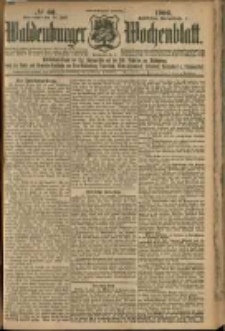 Waldenburger Wochenblatt, Jg. 52, 1906, nr 60