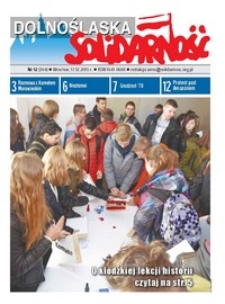 Dolnośląska Solidarność, 2015, nr 12 (364)