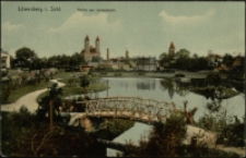 L&ouml;wenberg i. Schl. Partie am Jordanteich [Dokument ikonograficzny]