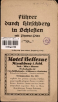 Führer durch Hirschberg in Schlesien : mit Pharus-Plan