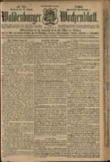 Waldenburger Wochenblatt, Jg. 52, 1906, nr 67