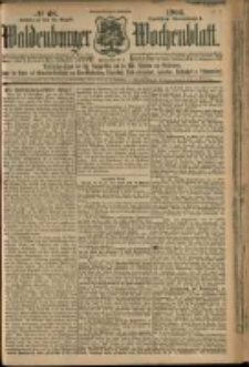 Waldenburger Wochenblatt, Jg. 52, 1906, nr 68