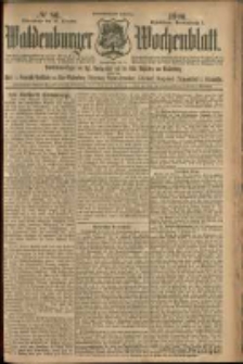 Waldenburger Wochenblatt, Jg. 52, 1906, nr 86
