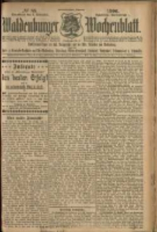 Waldenburger Wochenblatt, Jg. 52, 1906, nr 88