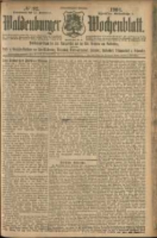 Waldenburger Wochenblatt, Jg. 52, 1906, nr 92