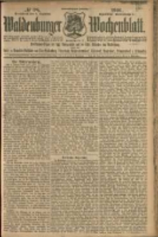 Waldenburger Wochenblatt, Jg. 52, 1906, nr 98