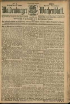 Waldenburger Wochenblatt, Jg. 53, 1907, nr 7