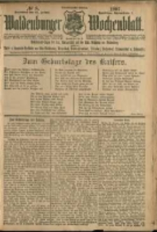 Waldenburger Wochenblatt, Jg. 53, 1907, nr 8