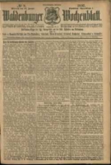 Waldenburger Wochenblatt, Jg. 53, 1907, nr 9