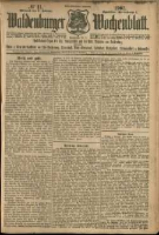 Waldenburger Wochenblatt, Jg. 53, 1907, nr 11