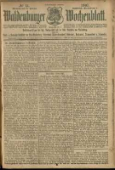 Waldenburger Wochenblatt, Jg. 53, 1907, nr 13