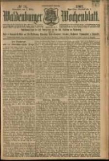 Waldenburger Wochenblatt, Jg. 53, 1907, nr 18
