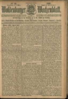 Waldenburger Wochenblatt, Jg. 53, 1907, nr 20