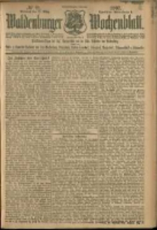Waldenburger Wochenblatt, Jg. 53, 1907, nr 21