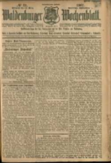 Waldenburger Wochenblatt, Jg. 53, 1907, nr 23