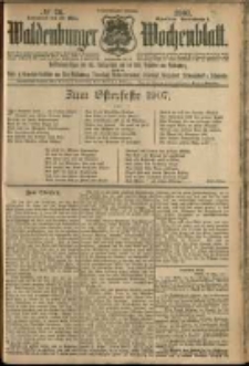Waldenburger Wochenblatt, Jg. 53, 1907, nr 26
