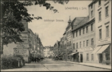 Löwenberg i. Schl. Goldberger Strasse [Dokument ikonograficzny]