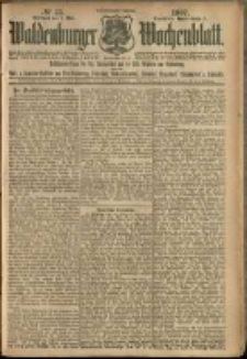 Waldenburger Wochenblatt, Jg. 53, 1907, nr 35