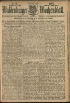 Waldenburger Wochenblatt, Jg. 53, 1907, nr 37