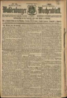 Waldenburger Wochenblatt, Jg. 53, 1907, nr 41