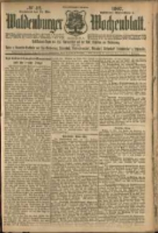Waldenburger Wochenblatt, Jg. 53, 1907, nr 42