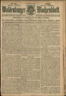 Waldenburger Wochenblatt, Jg. 53, 1907, nr 43