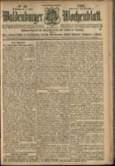 Waldenburger Wochenblatt, Jg. 53, 1907, nr 45