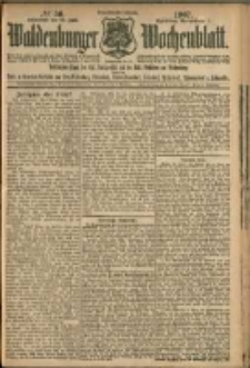 Waldenburger Wochenblatt, Jg. 53, 1907, nr 50
