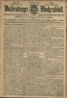Waldenburger Wochenblatt, Jg. 53, 1907, nr 53